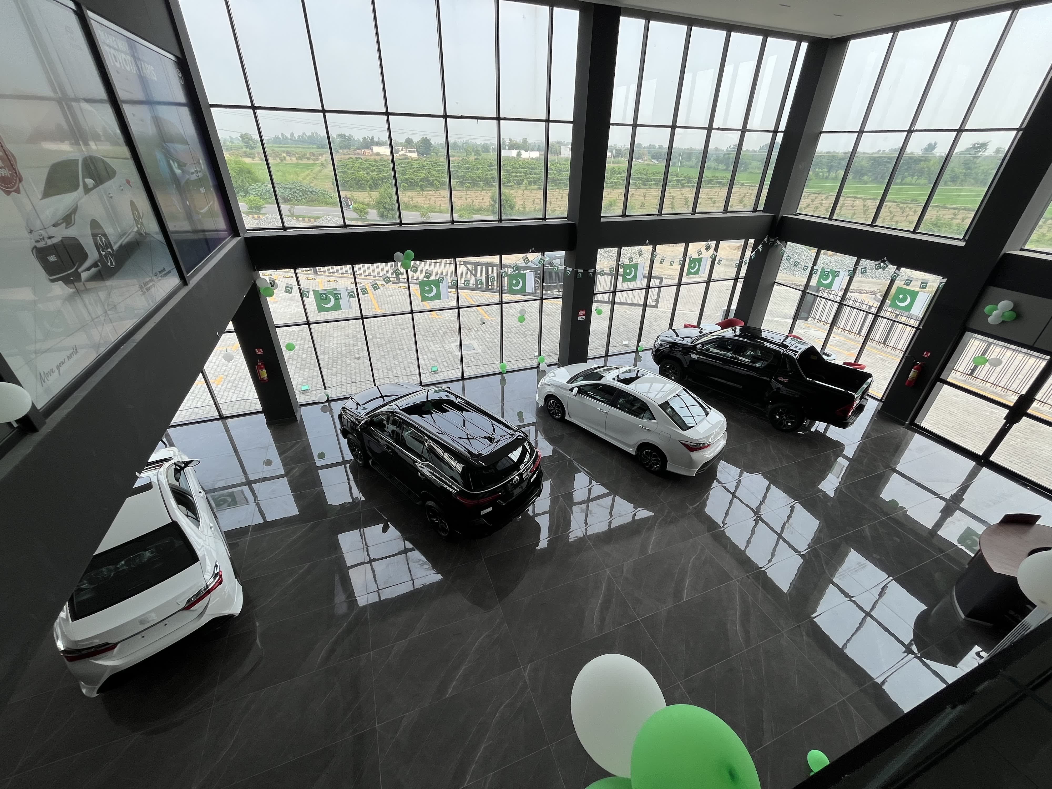 New Toyota vehicles
